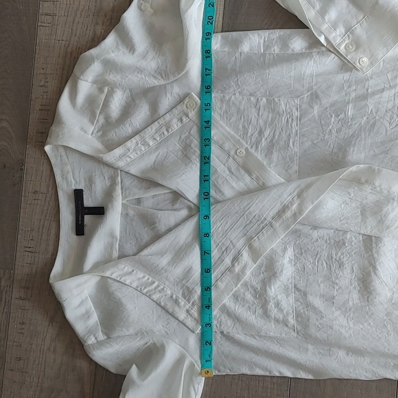 BCBG MaxAzria "Elsy" US XS White Blouse - Picture 10 of 11